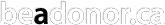 be a donor Logo
